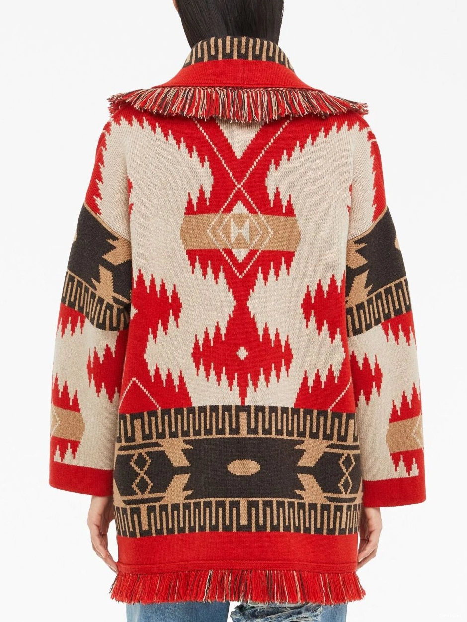 Affordable cashmere Icon cardigan Alanui jacquard Women 0730